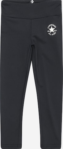 CONVERSE Slim fit Pants in Black: front