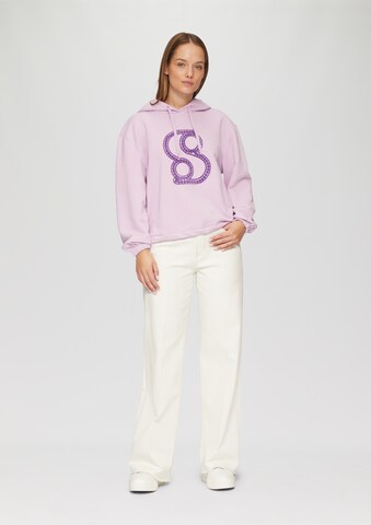 Sweat-shirt s.Oliver en violet