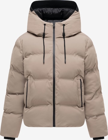 MARIKOO Winter jacket 'Paddie 16' in Grey: front