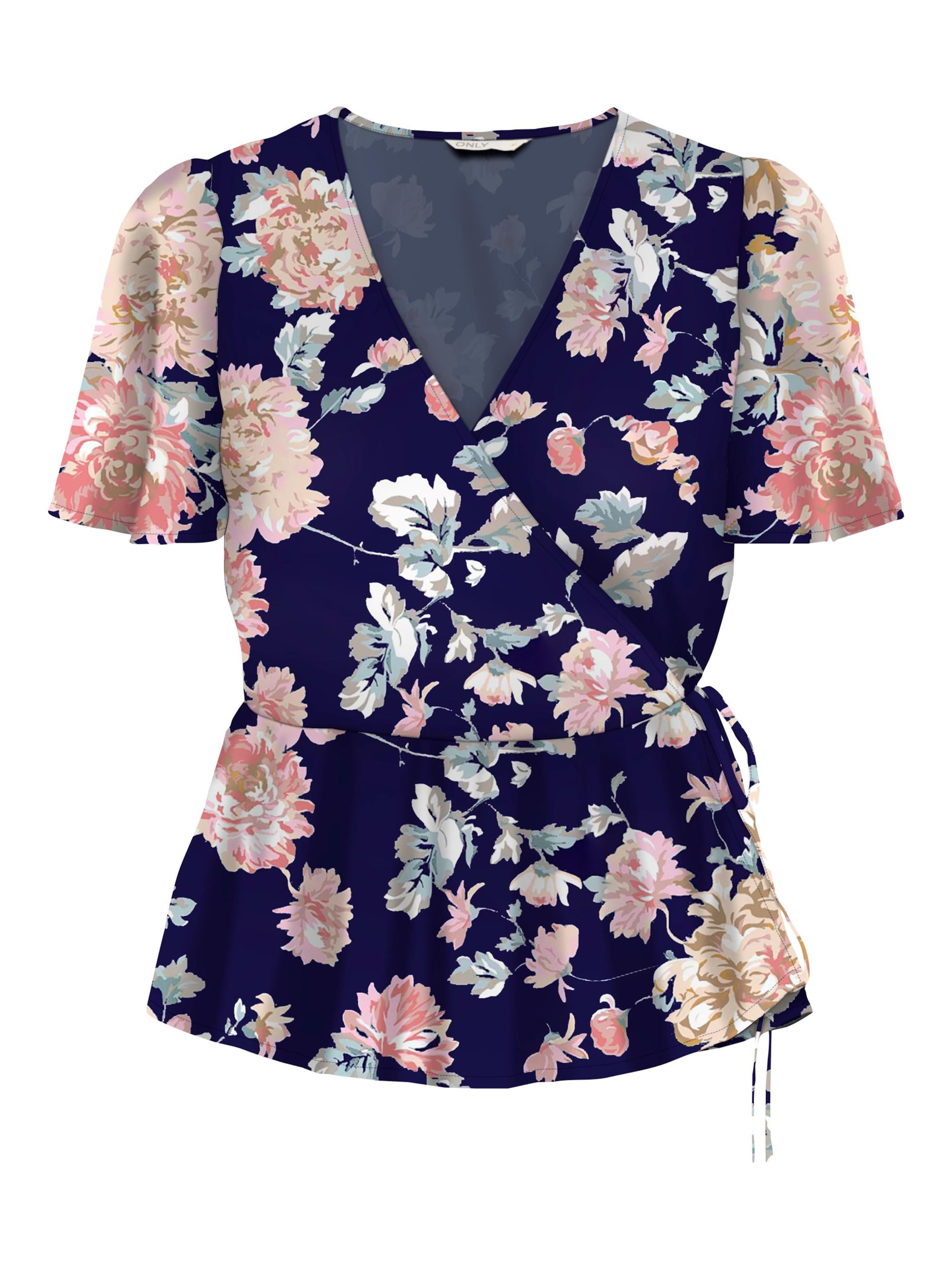 ONLY Blouse 'Star' in Blue: front