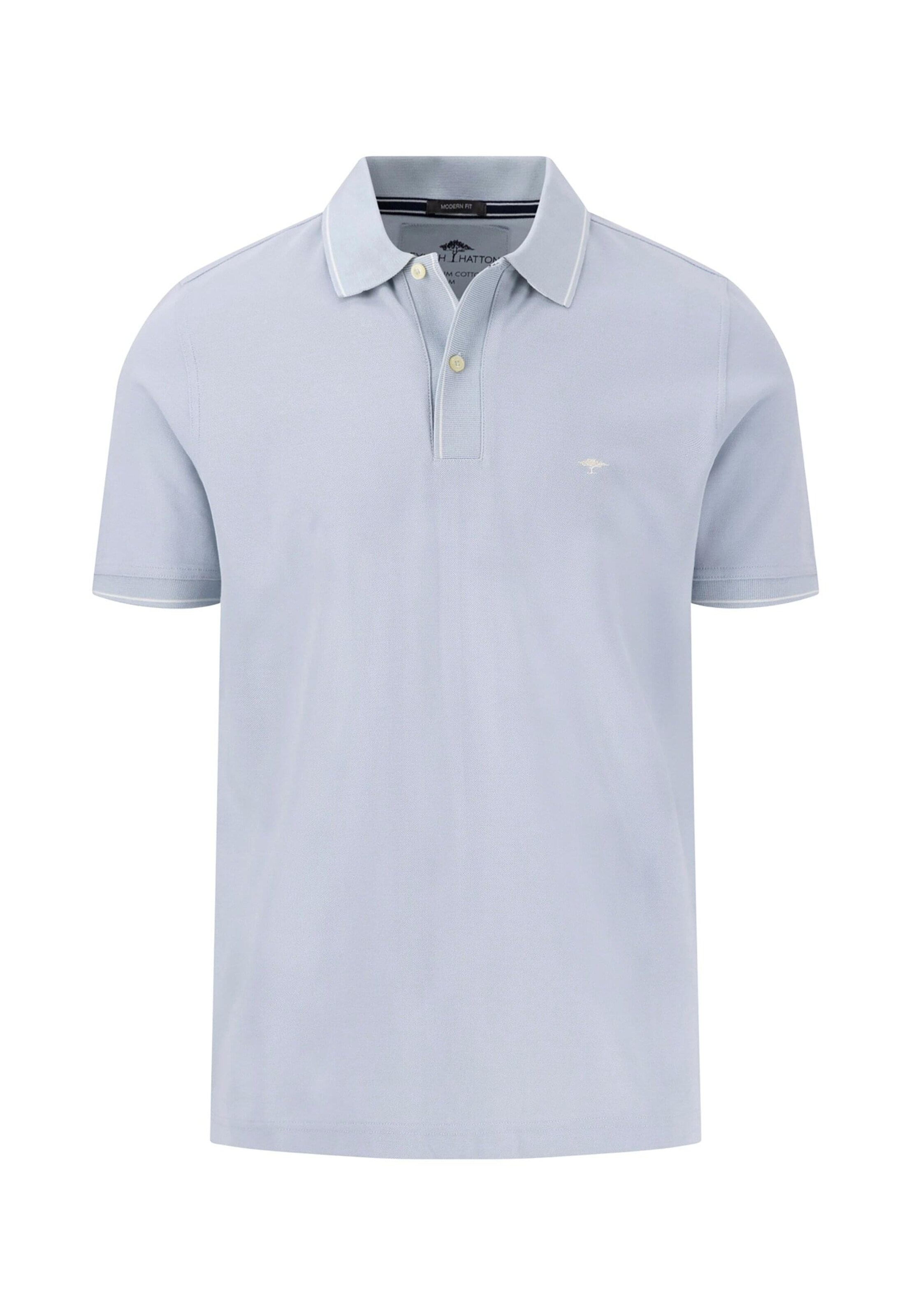 FYNCH-HATTON Poloshirt in Blau: Vorderseite