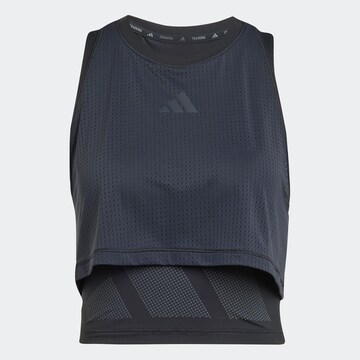 Top sportivo 'Cool Intensity' di ADIDAS PERFORMANCE in nero: frontale