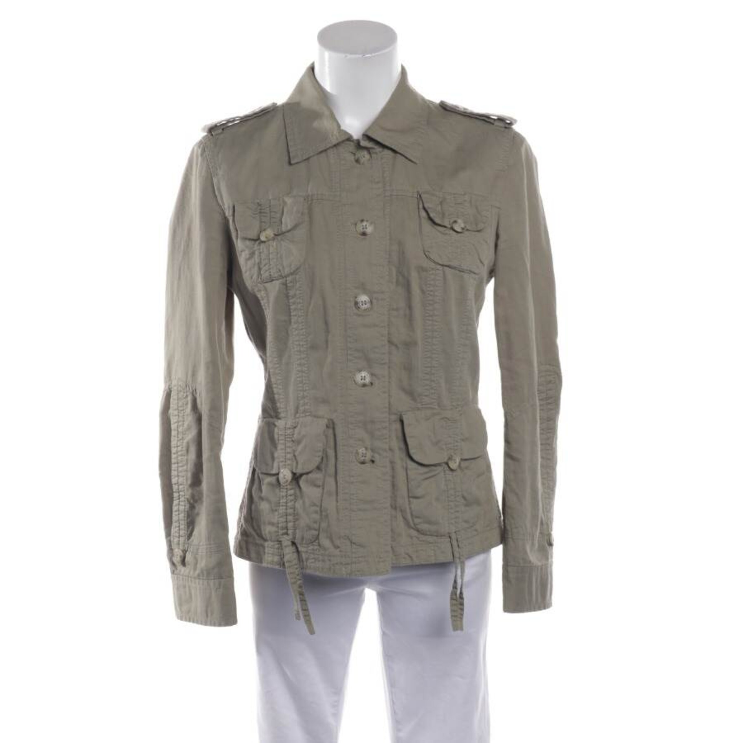 Marc Cain Jacket & Coat in S in Green: front