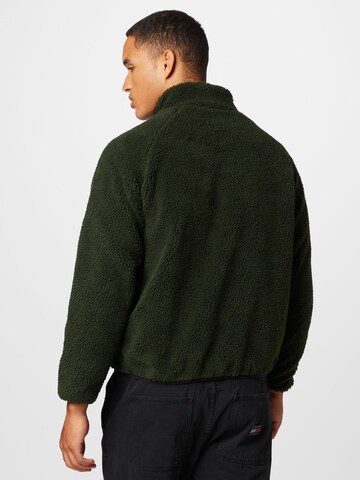 BRAVE SOUL Fleece jacket 'WESTLEY' in Green