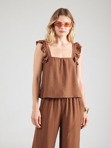 ABOUT YOU - Top 'Antonina' en marrón: frente