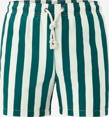 Gassa d'Amante Zwemshorts 'Varigotti' in Groen: voorkant