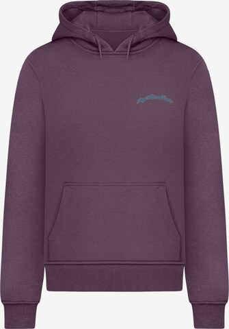 Felpa 'Flowers' di 2Y Studios in lilla: frontale