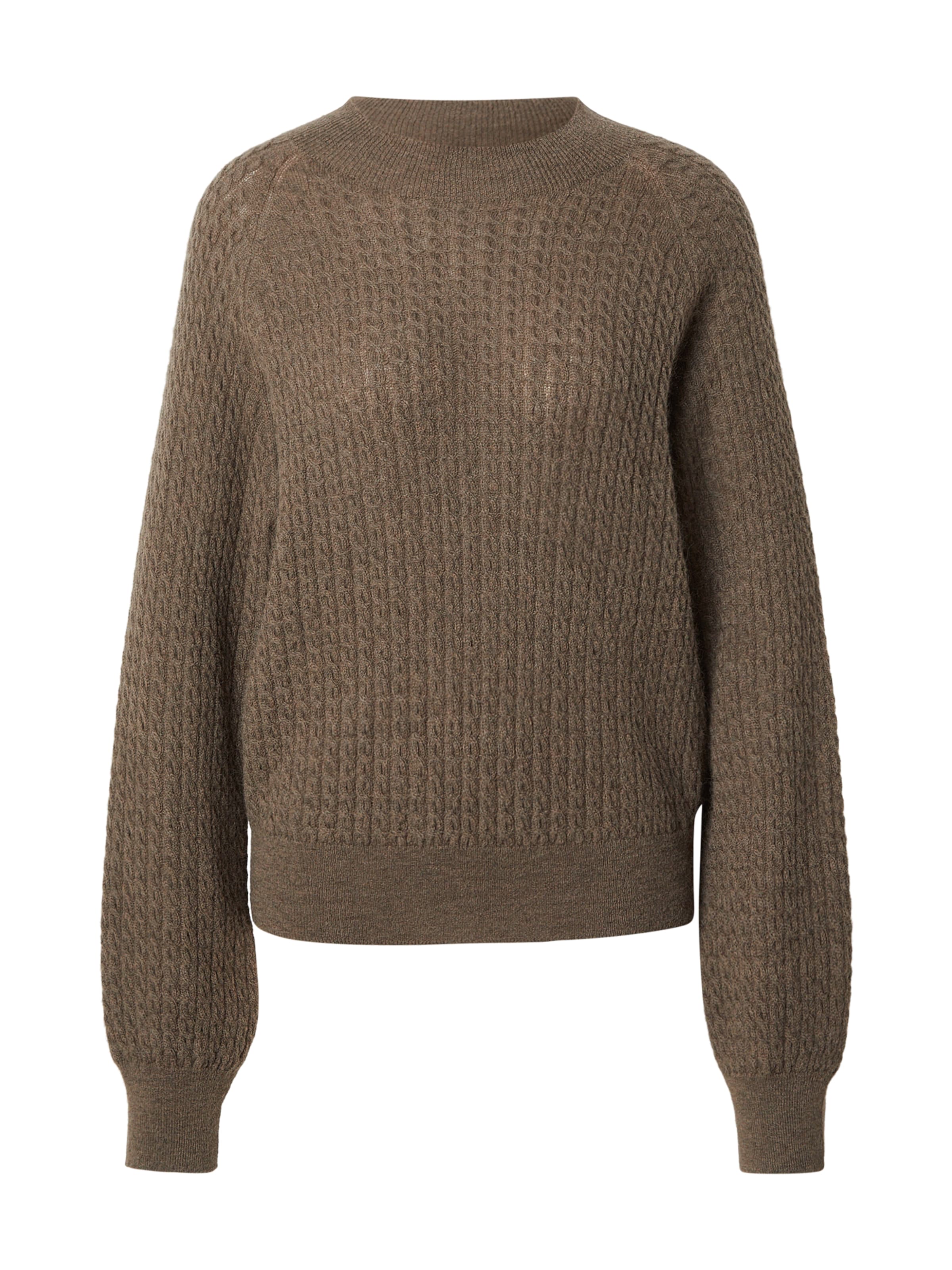 DRYKORN Πουλόβερ 'LARELYA_2' σε πράσινο: μπροστά