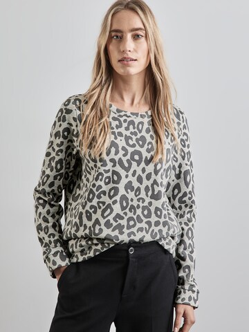 STREET ONE Sweatshirt in Grey: front