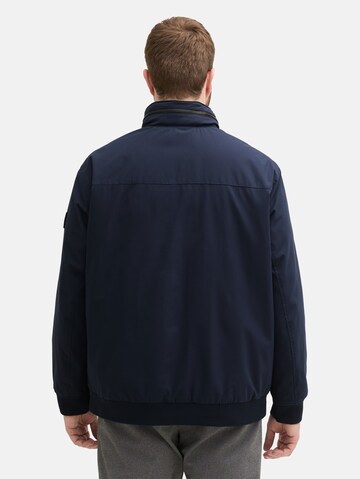 TOM TAILOR Men + Winterjas in Blauw