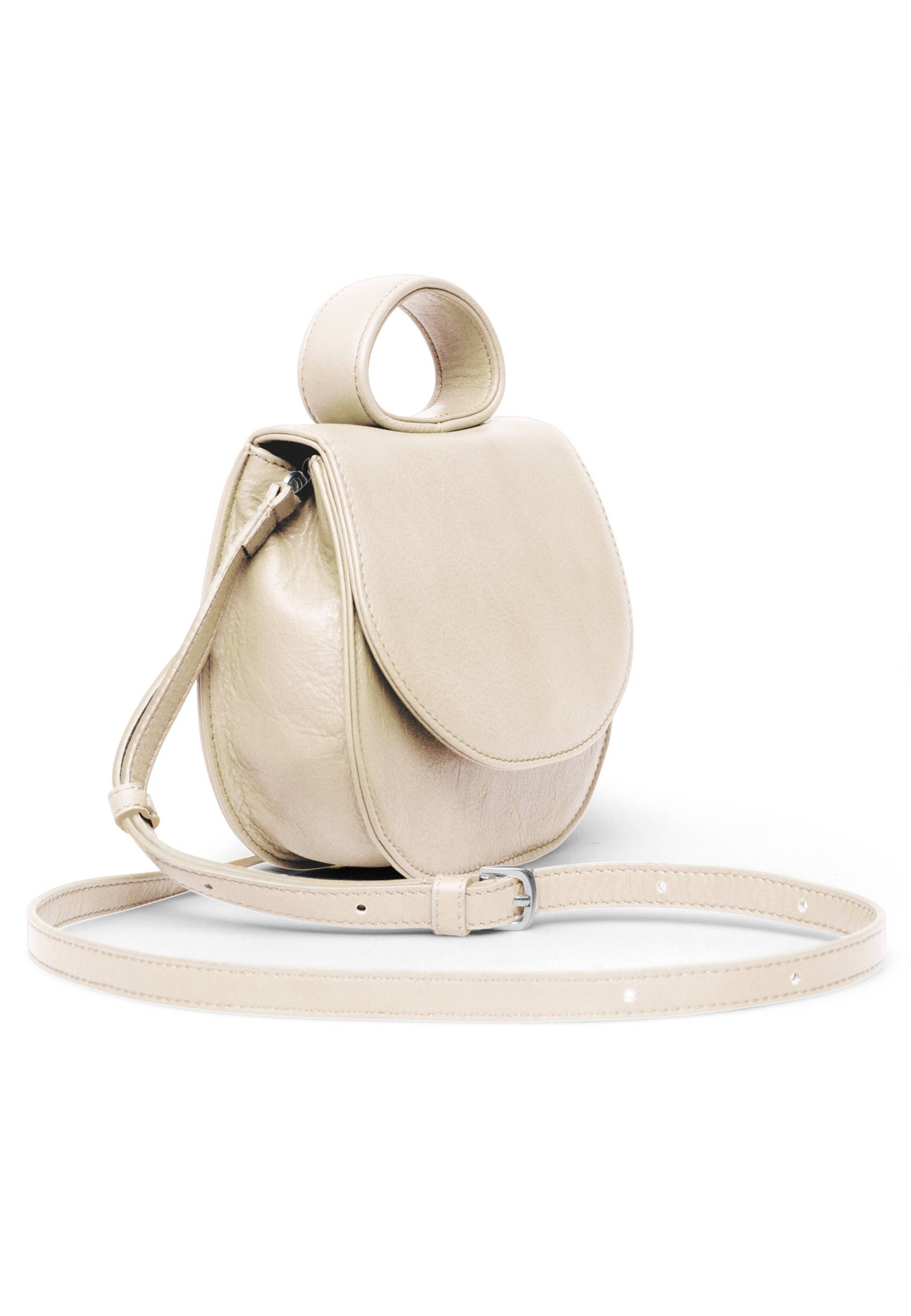 Gretchen Schultertasche 'Ebony Mini Loop Bag' in Beige