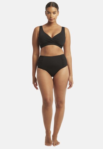 SEA LEVEL Bikinihose 'Gathered' in Schwarz
