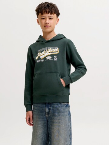 Jack & Jones Junior Bluza w kolorze zielony: przód