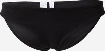 Calvin Klein Swimwear Bikini Bottoms in Black: front