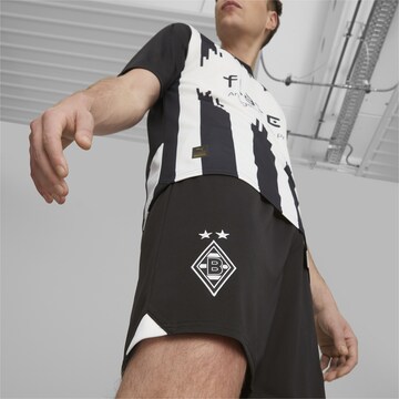Regular Pantalon de sport 'Borussia Mönchengladbach' PUMA en noir