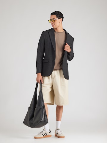 Les Deux Shirt 'Core Contrast' in Bruin