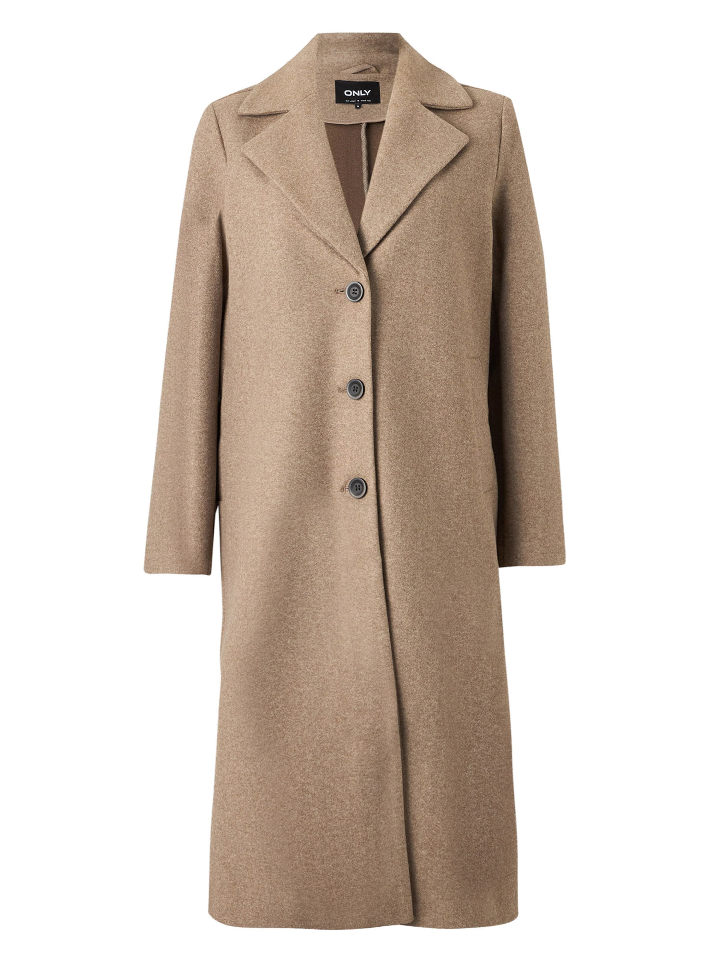 ONLY Prechodný kabát 'ONLEMMA' - Hnedá: predná strana