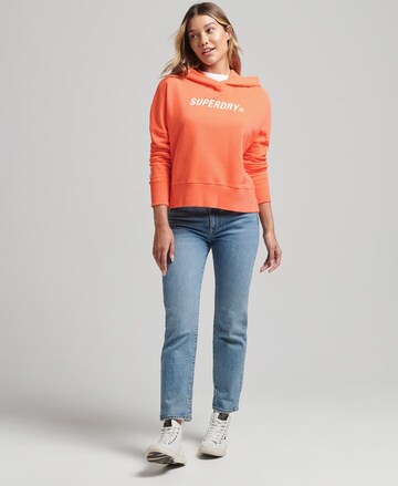 Sweat-shirt Superdry en orange