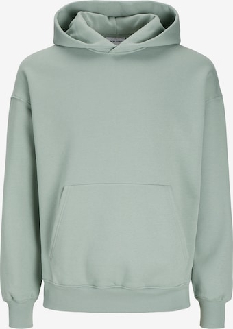 Felpa 'JJEUrban Edge' di JACK & JONES in verde: frontale