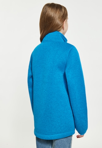 Schmuddelwedda Fleece jas in Blauw