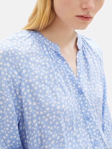 TOM TAILOR DENIM Blouse in Blue