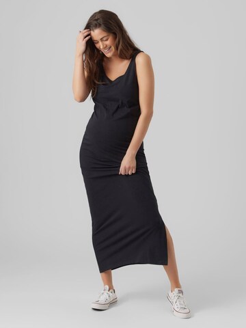 MAMALICIOUS Dress 'MIA NELL' in Black: front