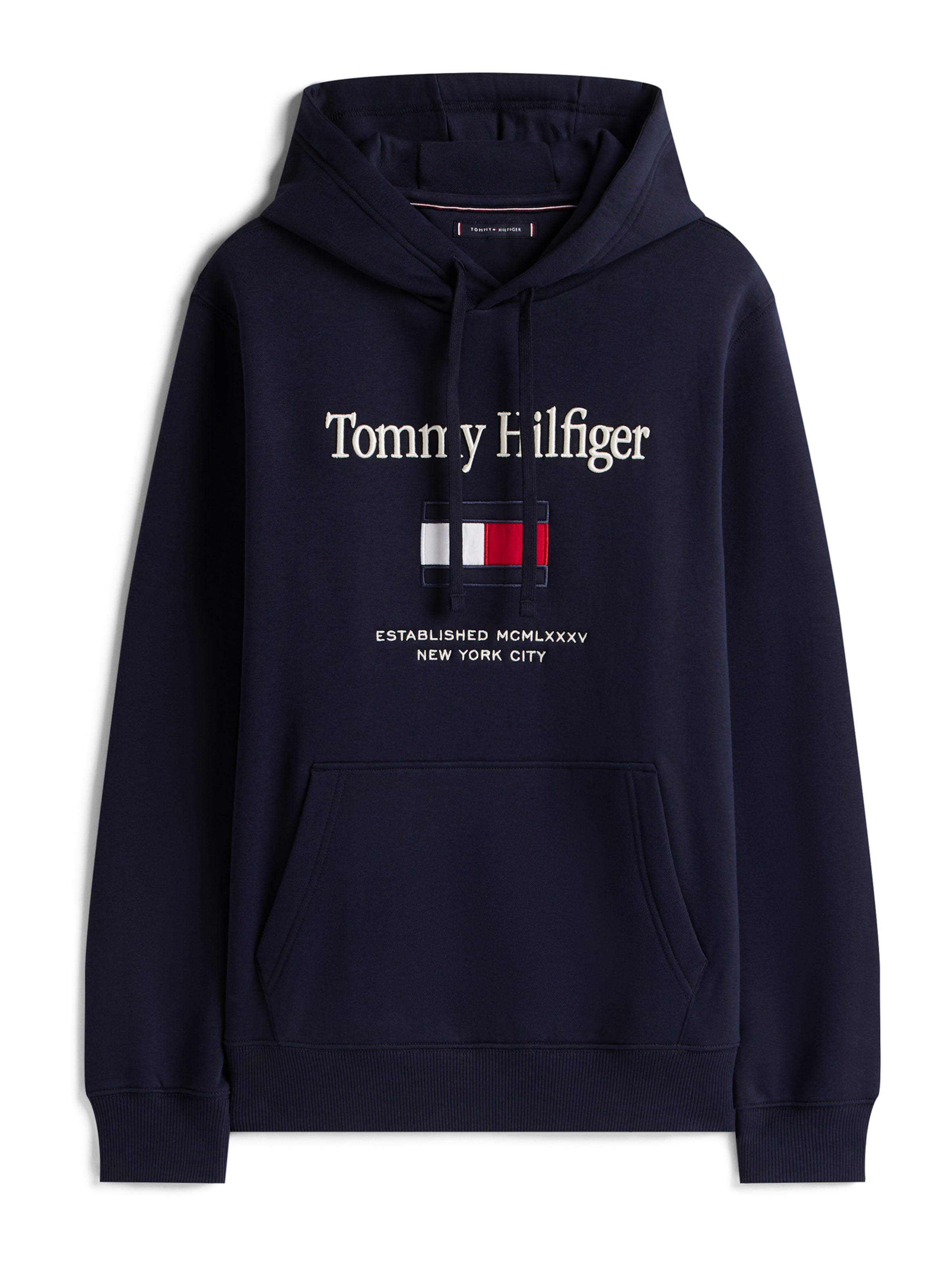 Veste de survêtement TOMMY HILFIGER en bleu : devant