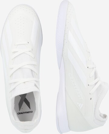 Chaussure de foot 'X Crazyfast.3' ADIDAS PERFORMANCE en blanc