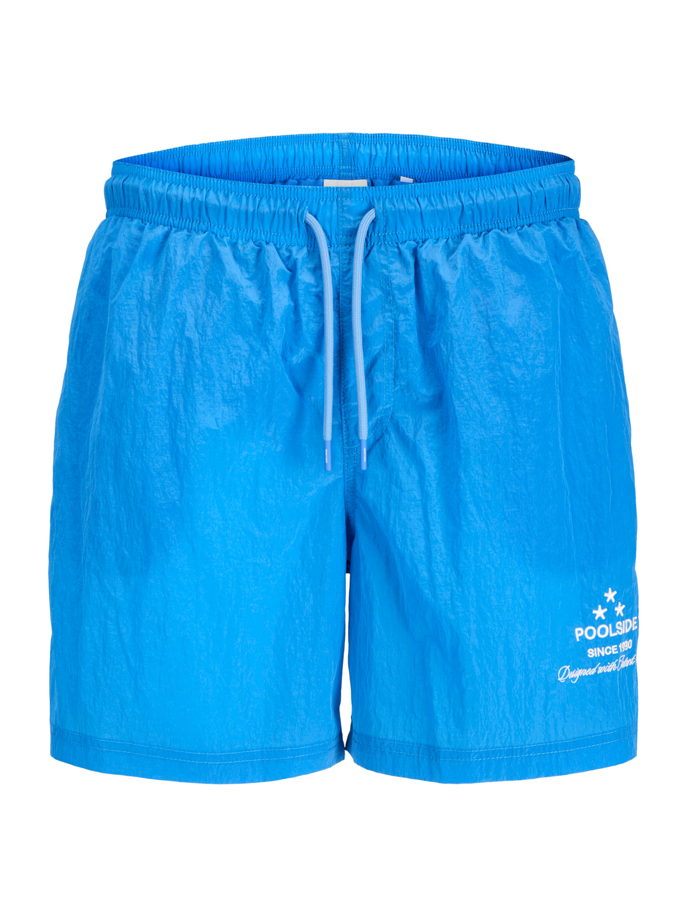 JACK & JONES Board Shorts 'JPSTKAUAI' in Sky blue / White, Item view