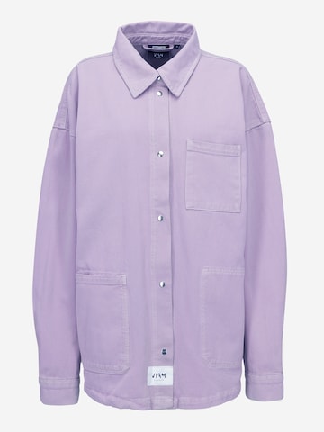 ABOUT YOU x VIAM Studio Blouse 'ARIANA' in Purple: front