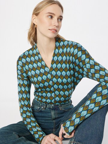 Blutsgeschwister Shirt 'Ecologigal Elegance' in Blue