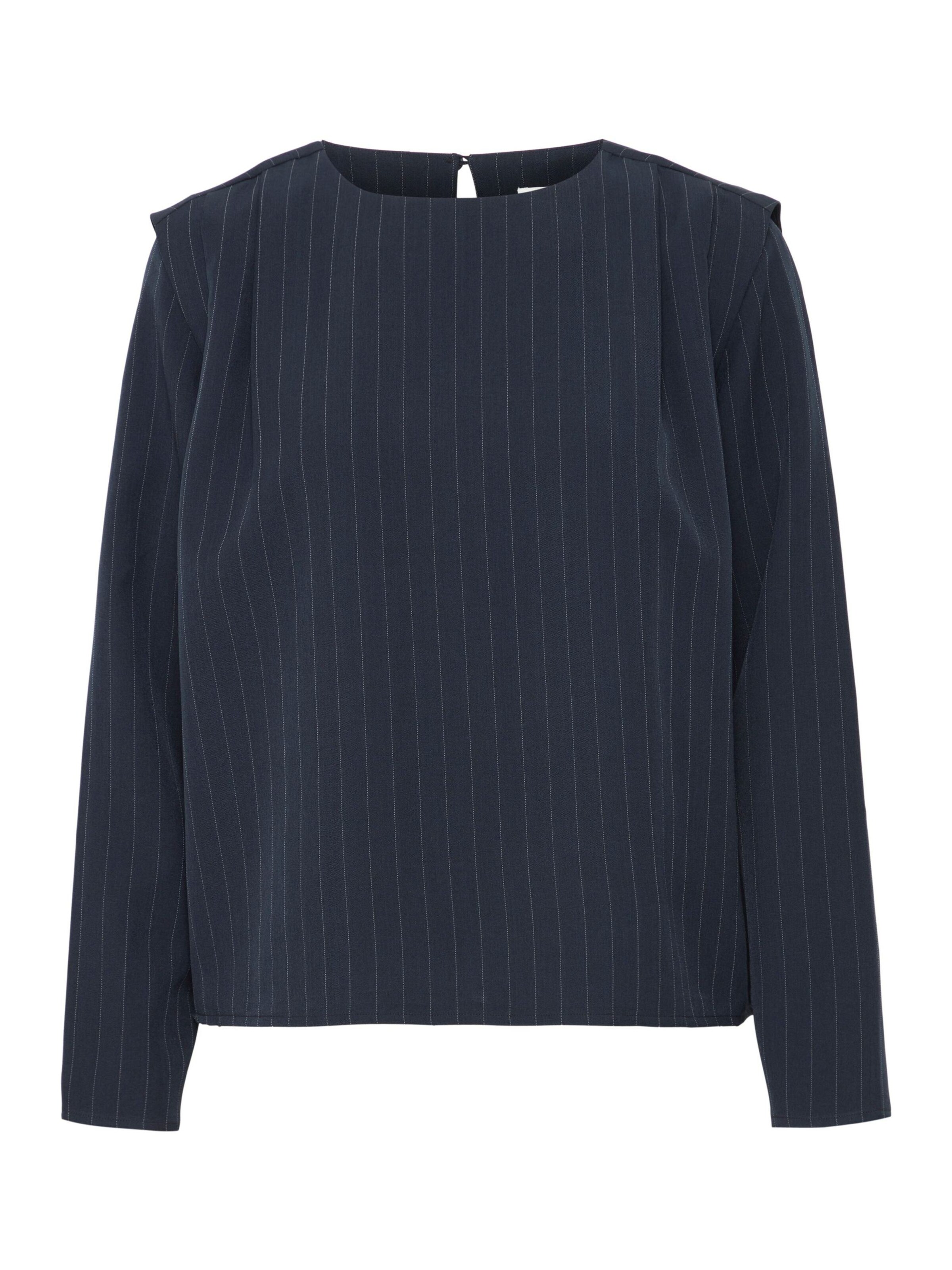 b.young Bluse 'BYMmmidde' in Blau: Vorderseite