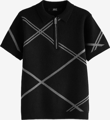 juoda Next Marškinėliai: priekis