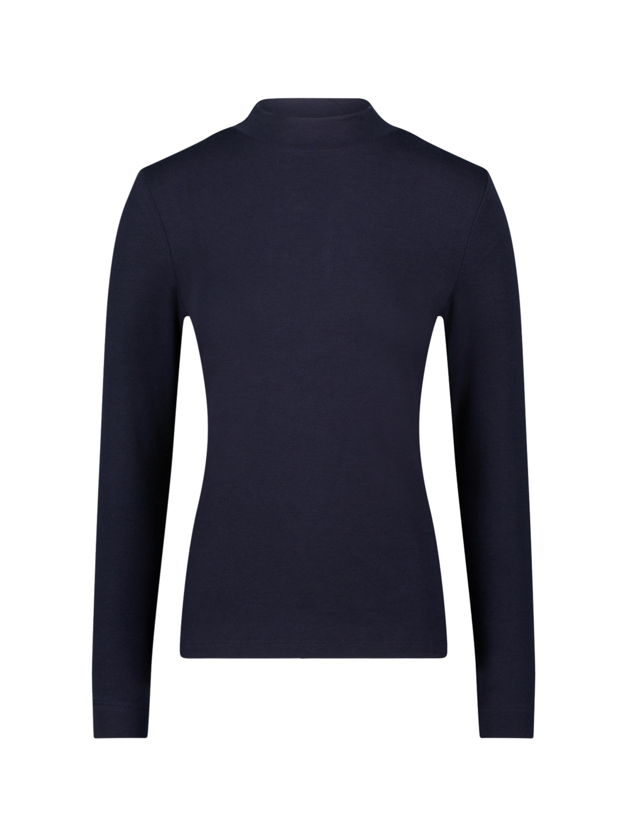 zero Shirt in Schwarz: Vorderseite