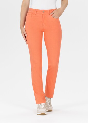 STEHMANN Slimfit Jeans in Orange: predná strana