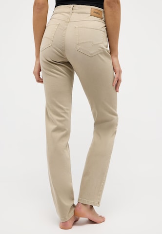 Angels Slimfit Straight-Leg Jeans 'Cici' in Beige