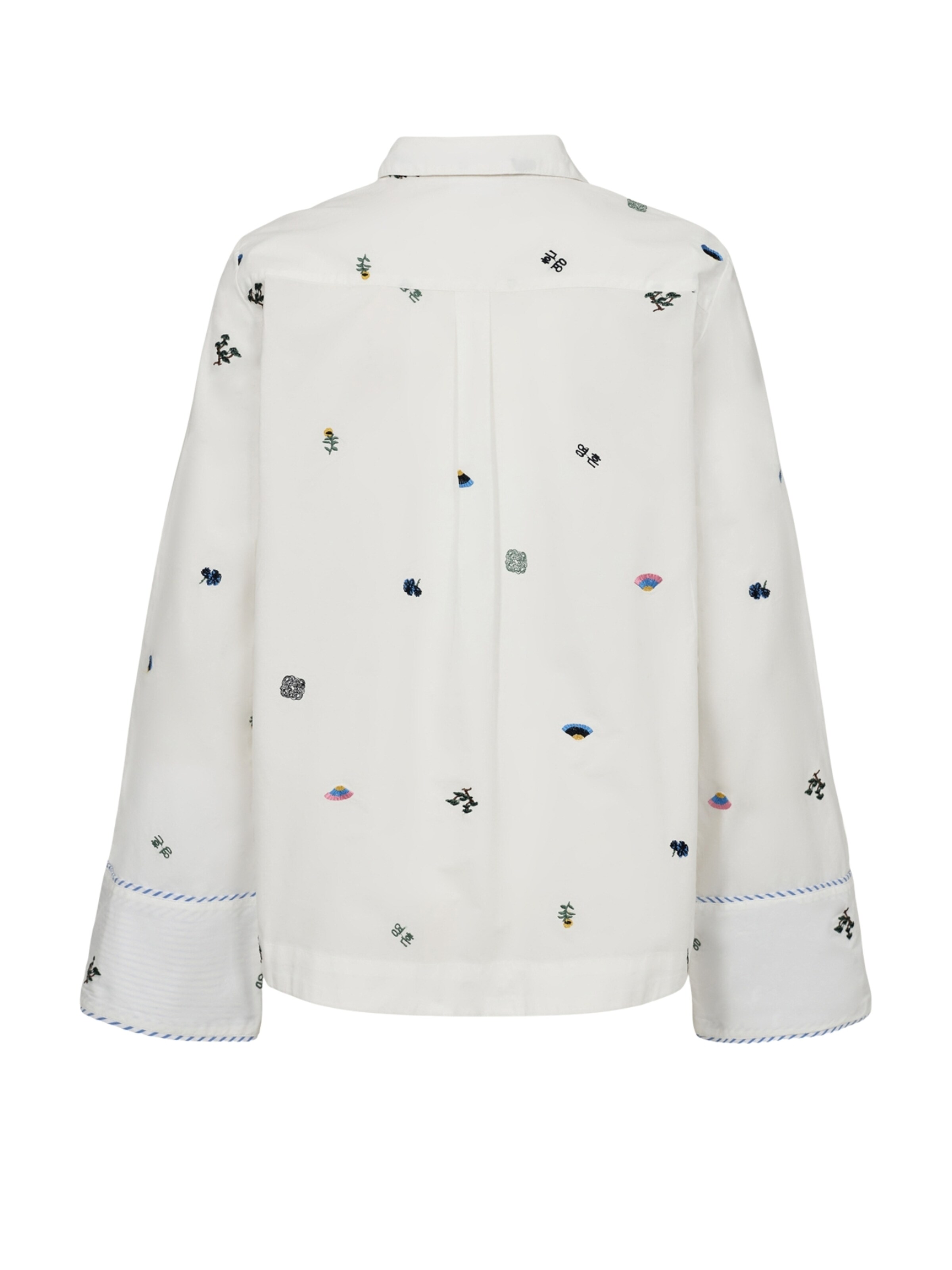 NÜMPH Shirts 'NUCHIRO' i hvid