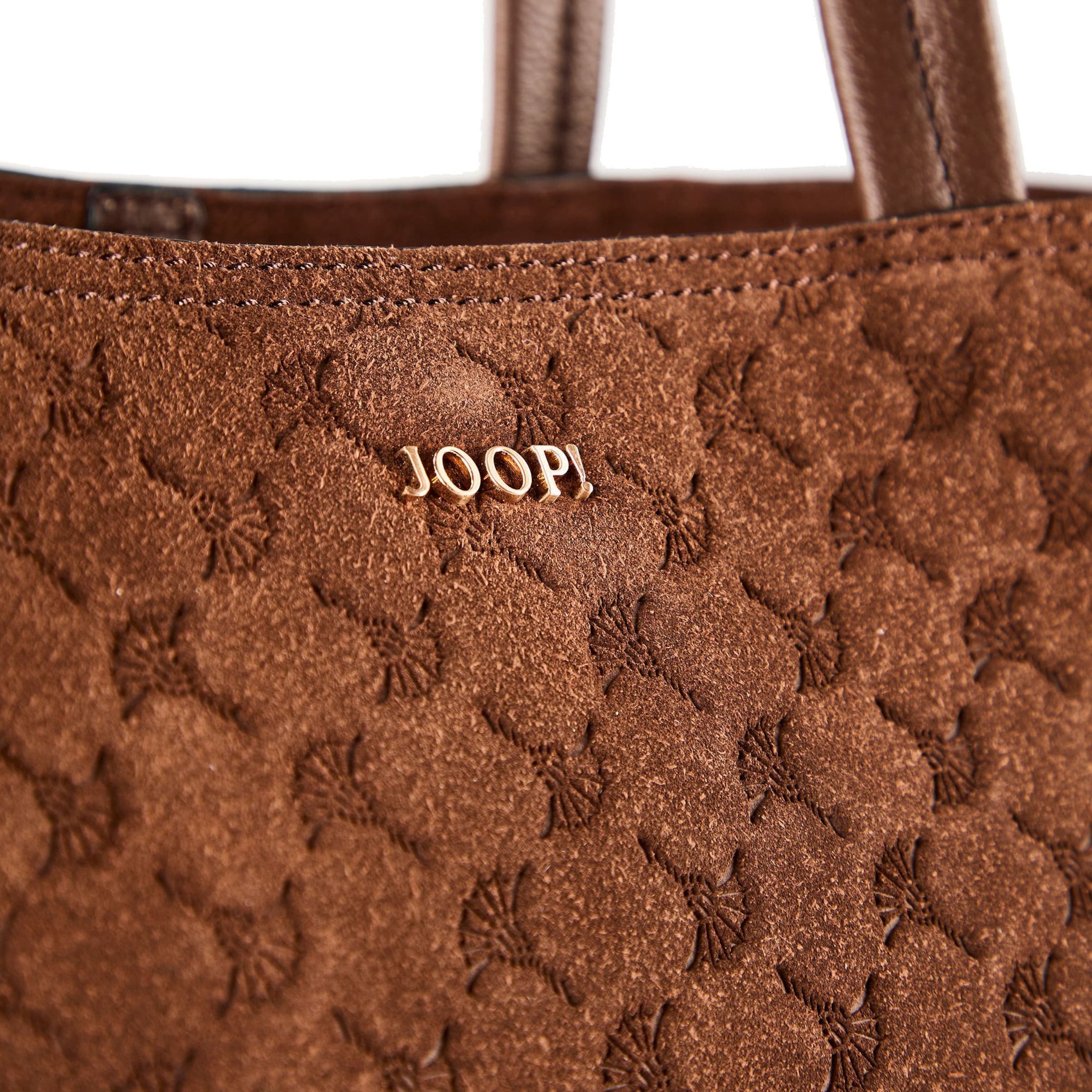 Shopper 'Velluto Stampa Elea' di JOOP! in marrone