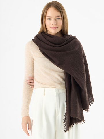 Écharpe CODELLO en marron : devant