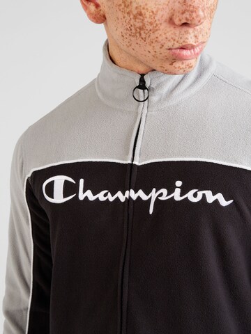 Champion Authentic Athletic Apparel Funktionsfleecejacke in Schwarz
