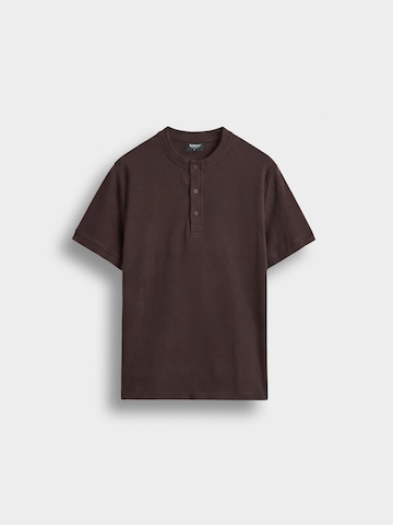 Burocs Shirt 'Made in Italy' in Braun: Vorderseite