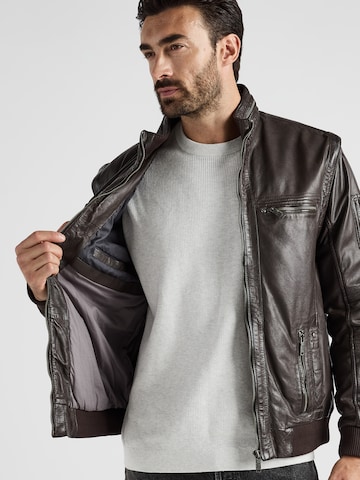 Veste mi-saison JCC en marron