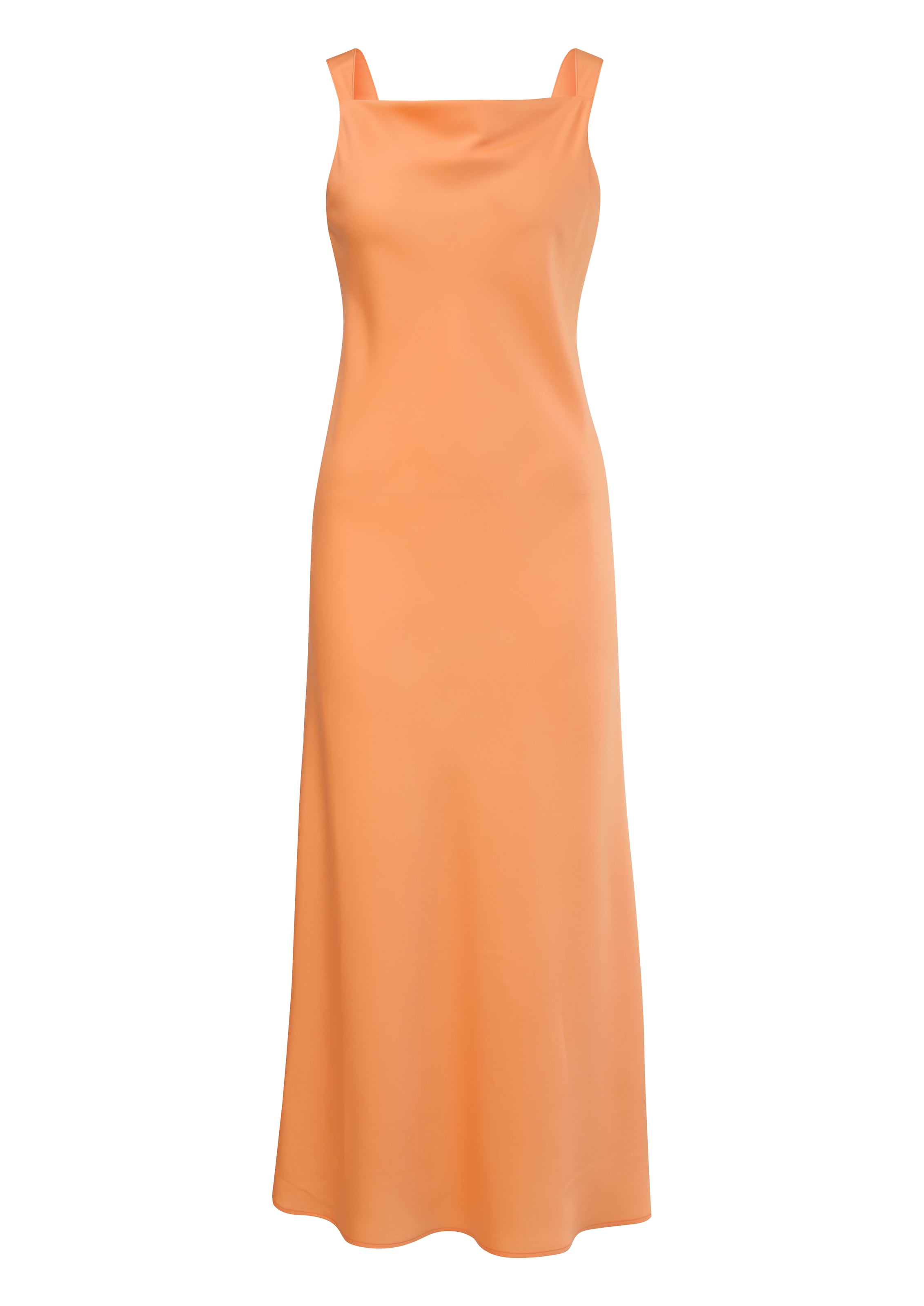 COMMA - Vestido em laranja: frente