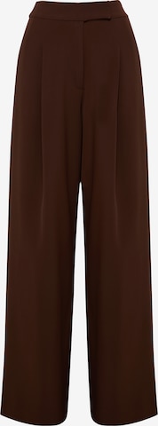 Calli Wide leg Pants 'RENILA PANT' in Brown: front
