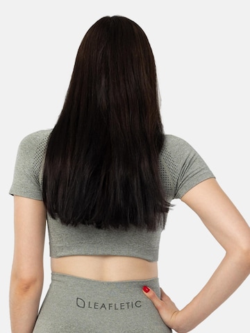 LEAFLETIC Bodywarmer 'Leafletic Women’s Short Sleeve Sports Tops' in Groen