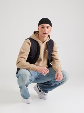 Sweat-shirt 'BRKLN FLC' Jordan en beige