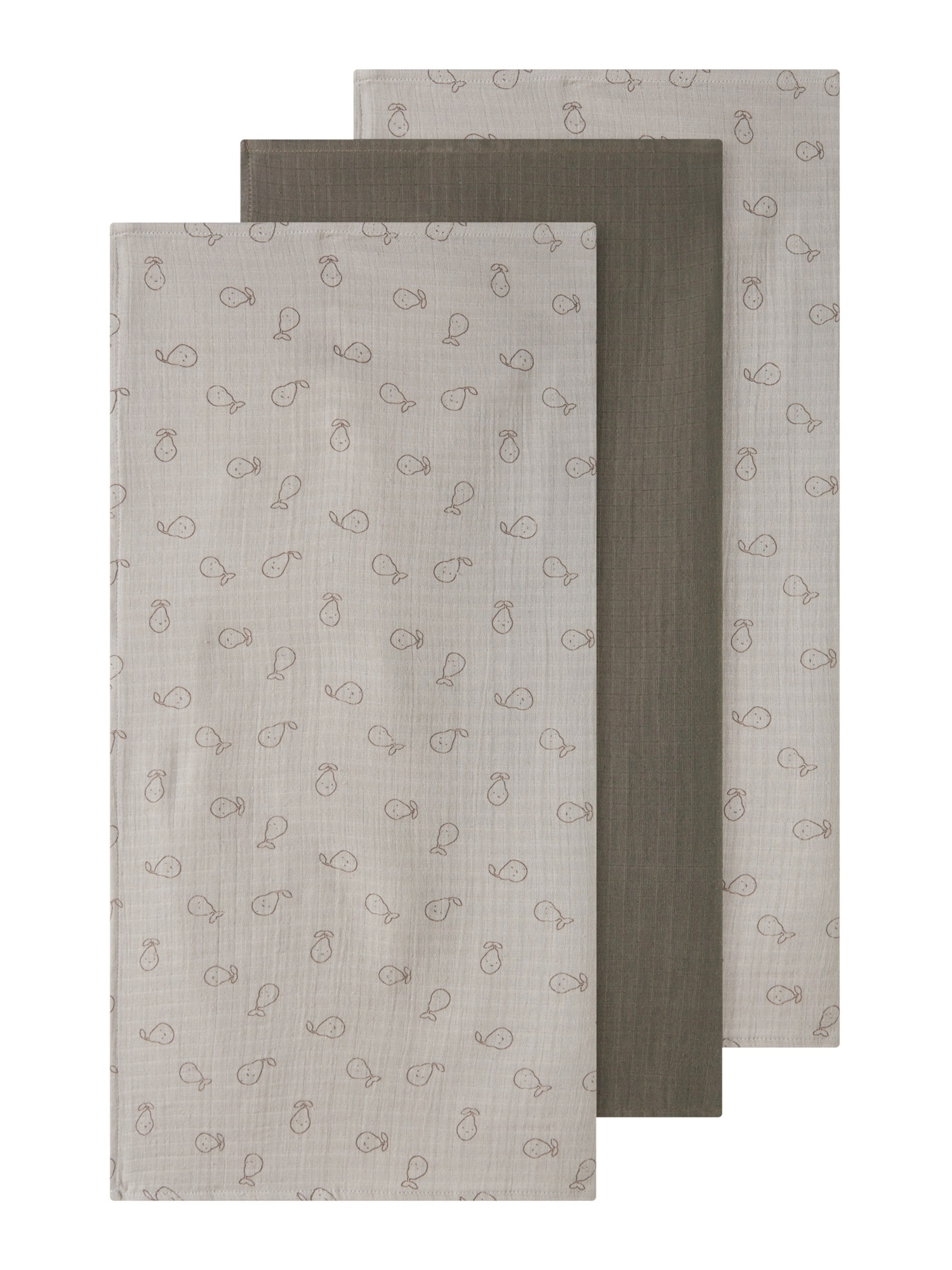 NAME IT Oddeja za dojenčka 'NBNOHAPPY' | siva barva: sprednja stran