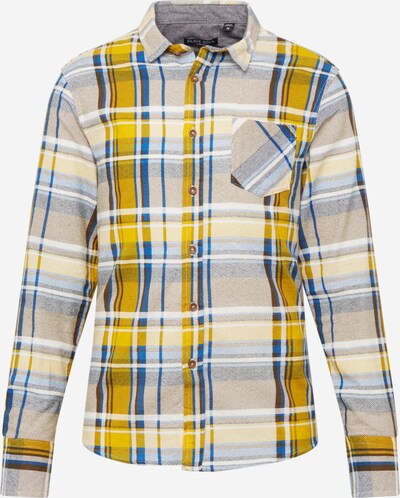 BRAVE SOUL Shirt 'Rooker' in ecru / blue / yellow / red, Item view