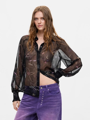 Desigual Широкий Штаны в Лиловый