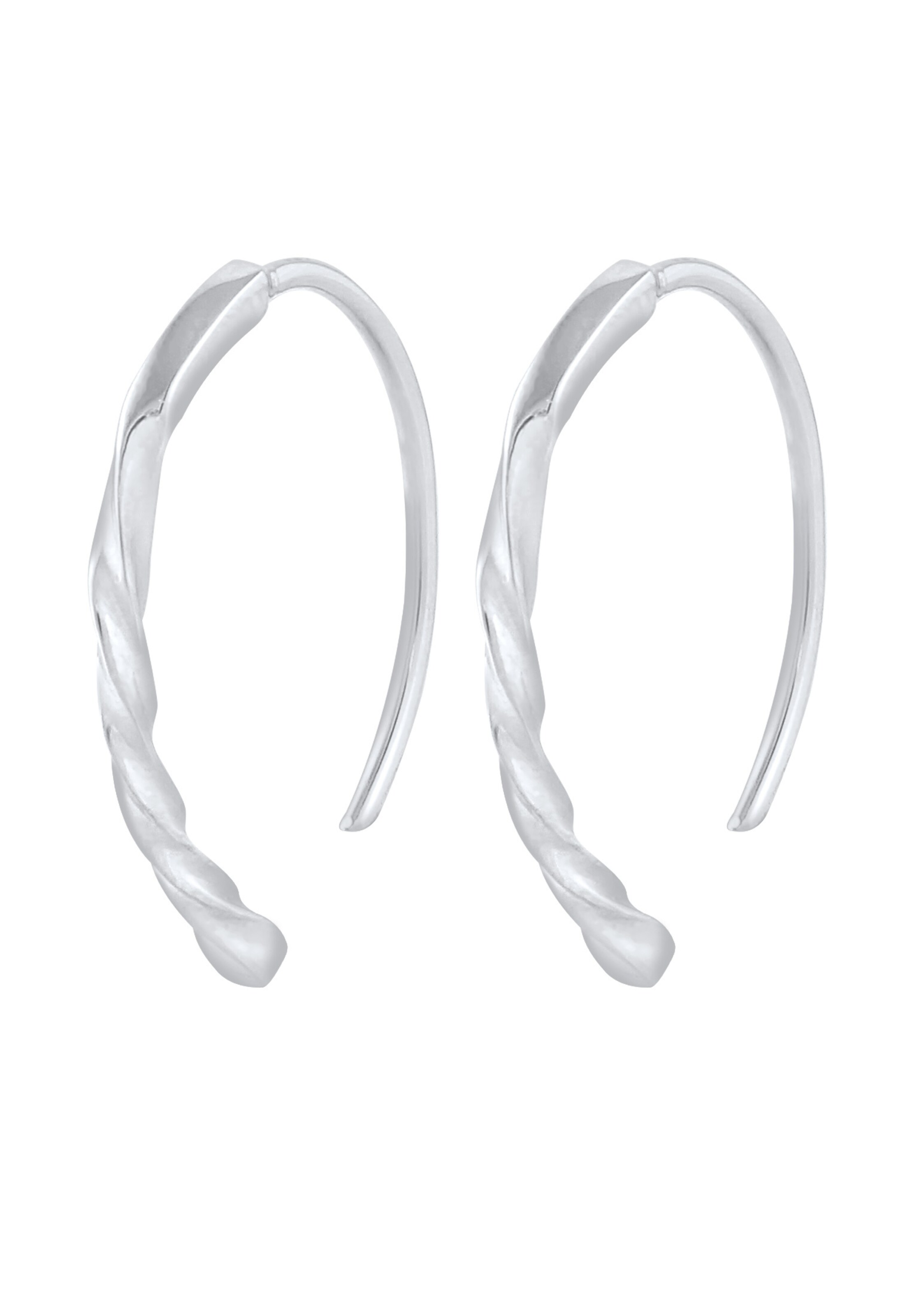 ELLI Creole in Silber: Vorderseite